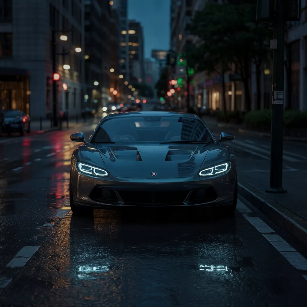 Car adaptive light system