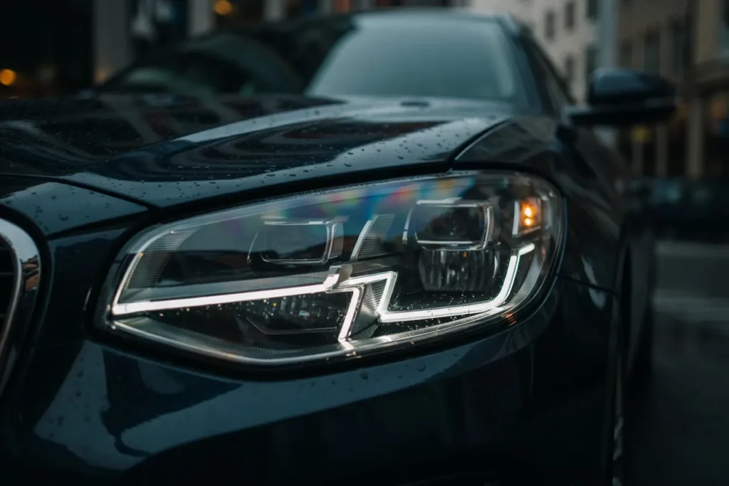 Car headlight wiring repair