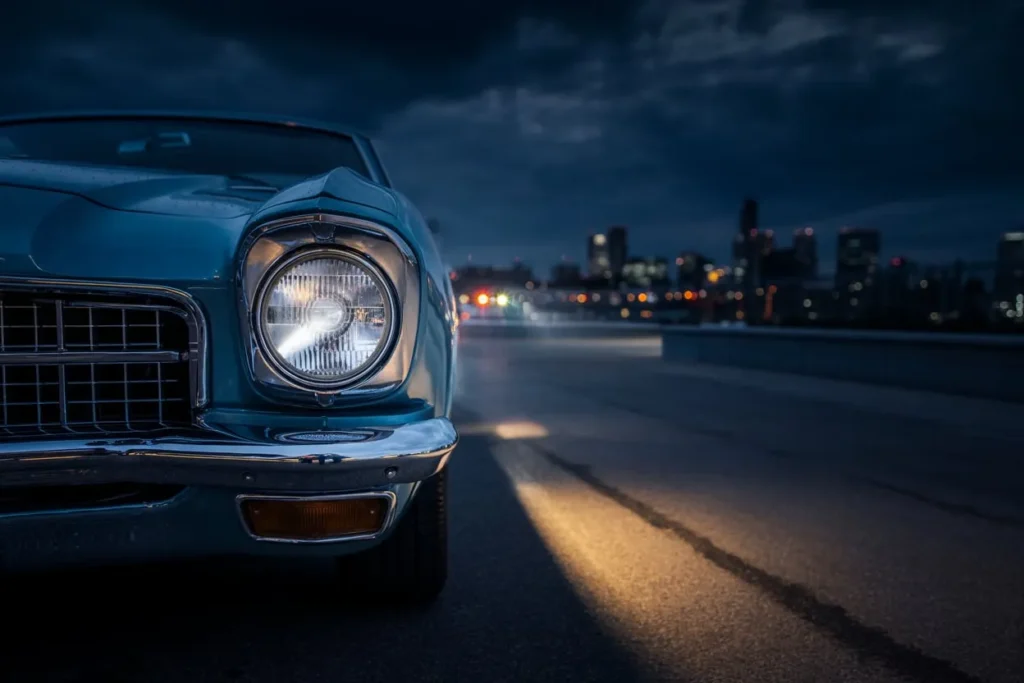 Front headlight glass change