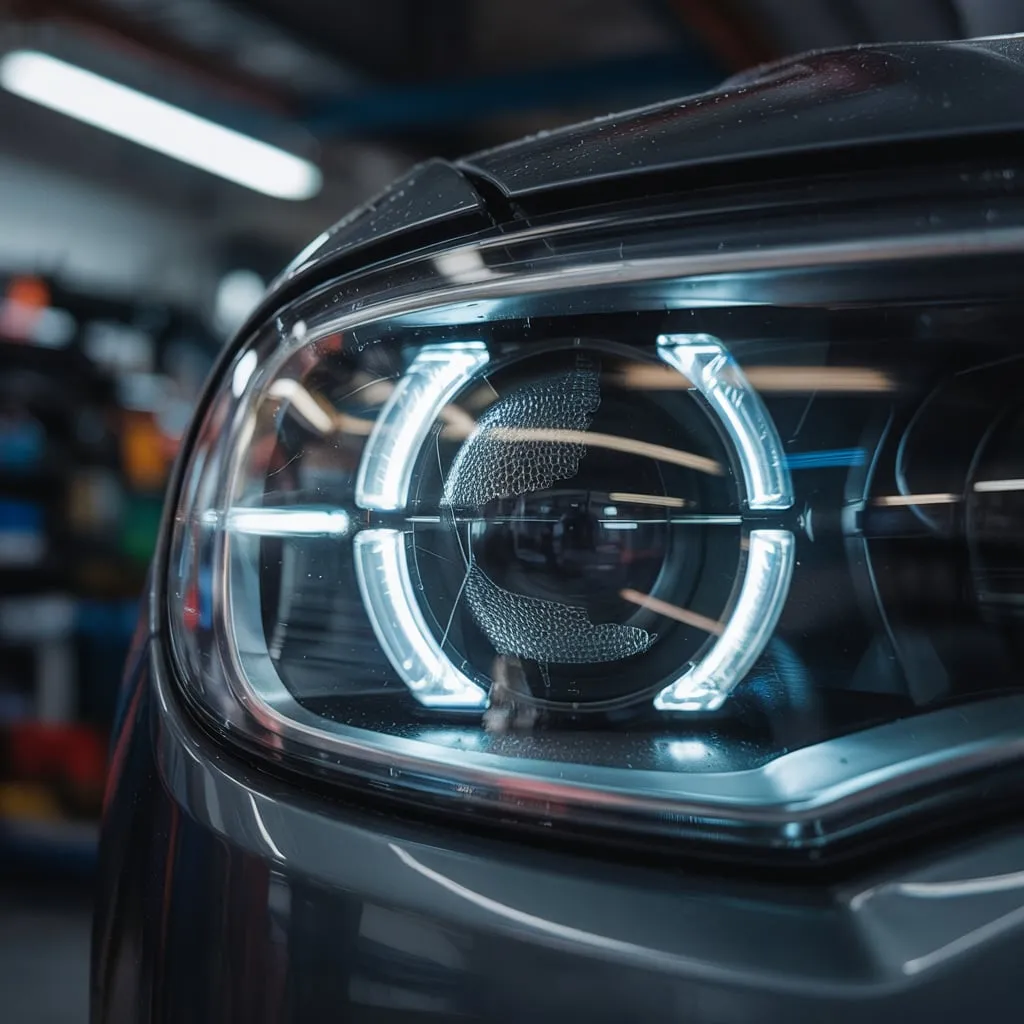 Headlight voltage test