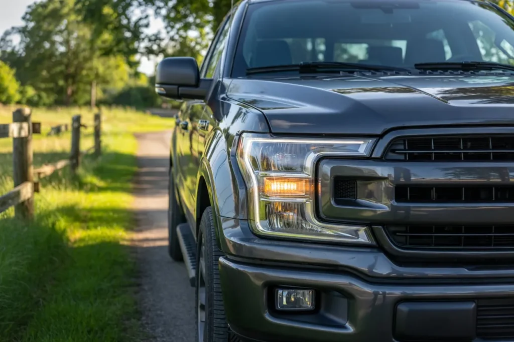 Ford headlight housing