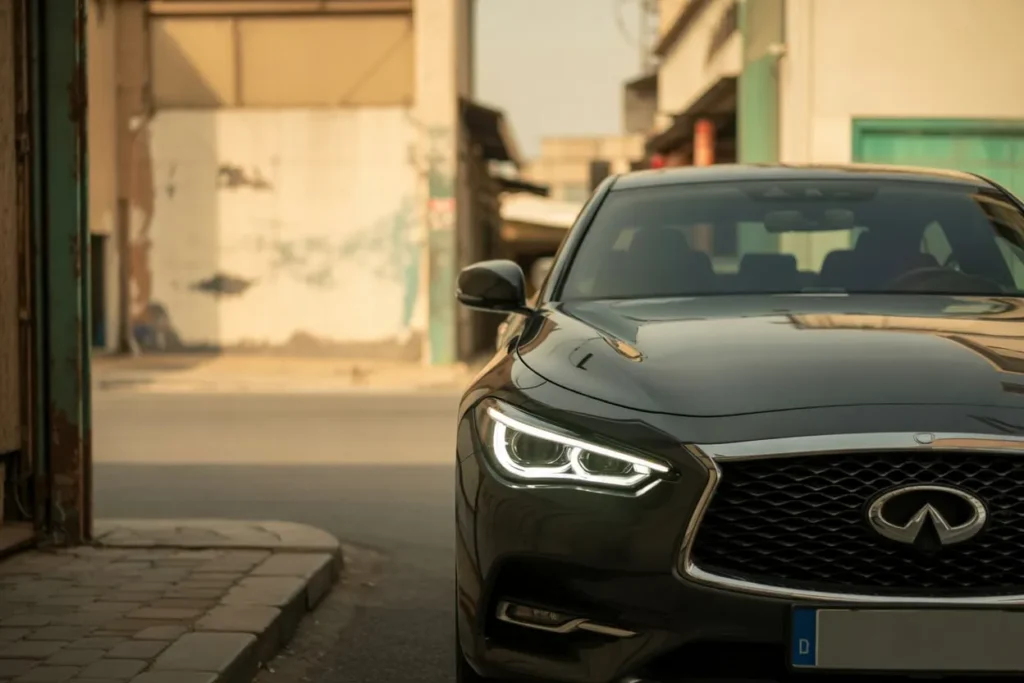 Infiniti headlight wiring repair