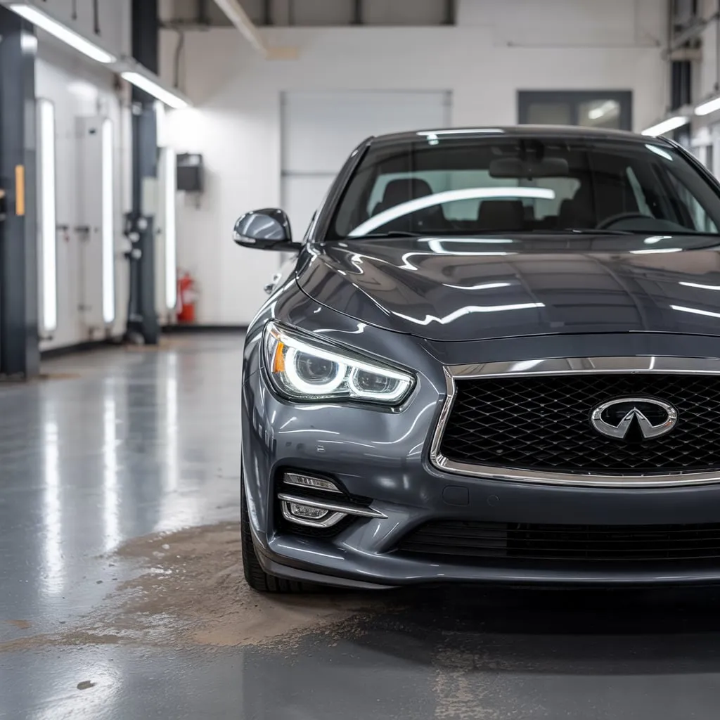Infiniti headlight protective coating
