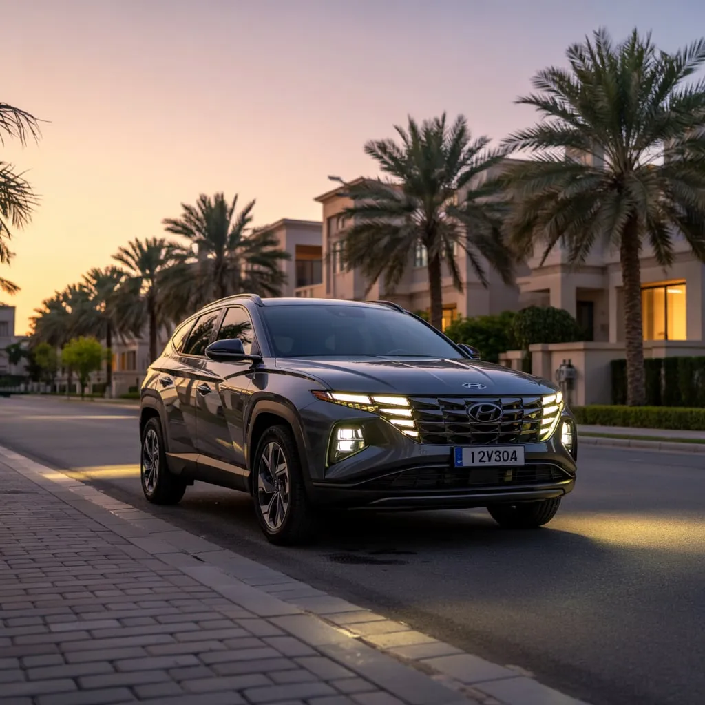 Hyundai Elantra headlight service