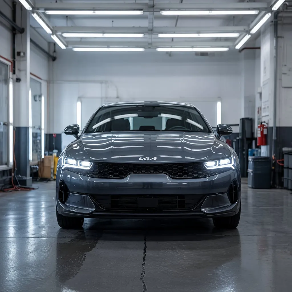 Kia headlamp service