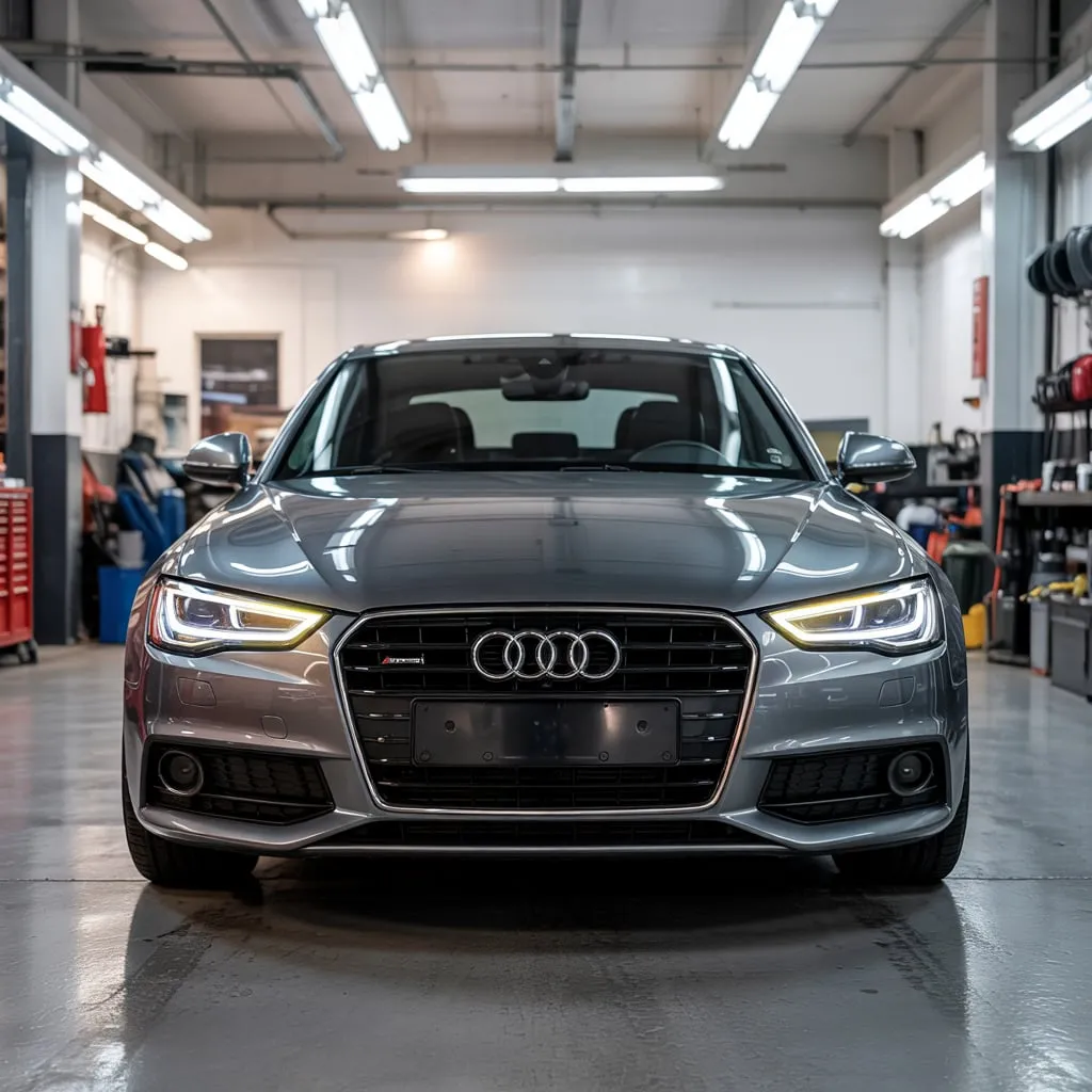 Audi headlight module repair