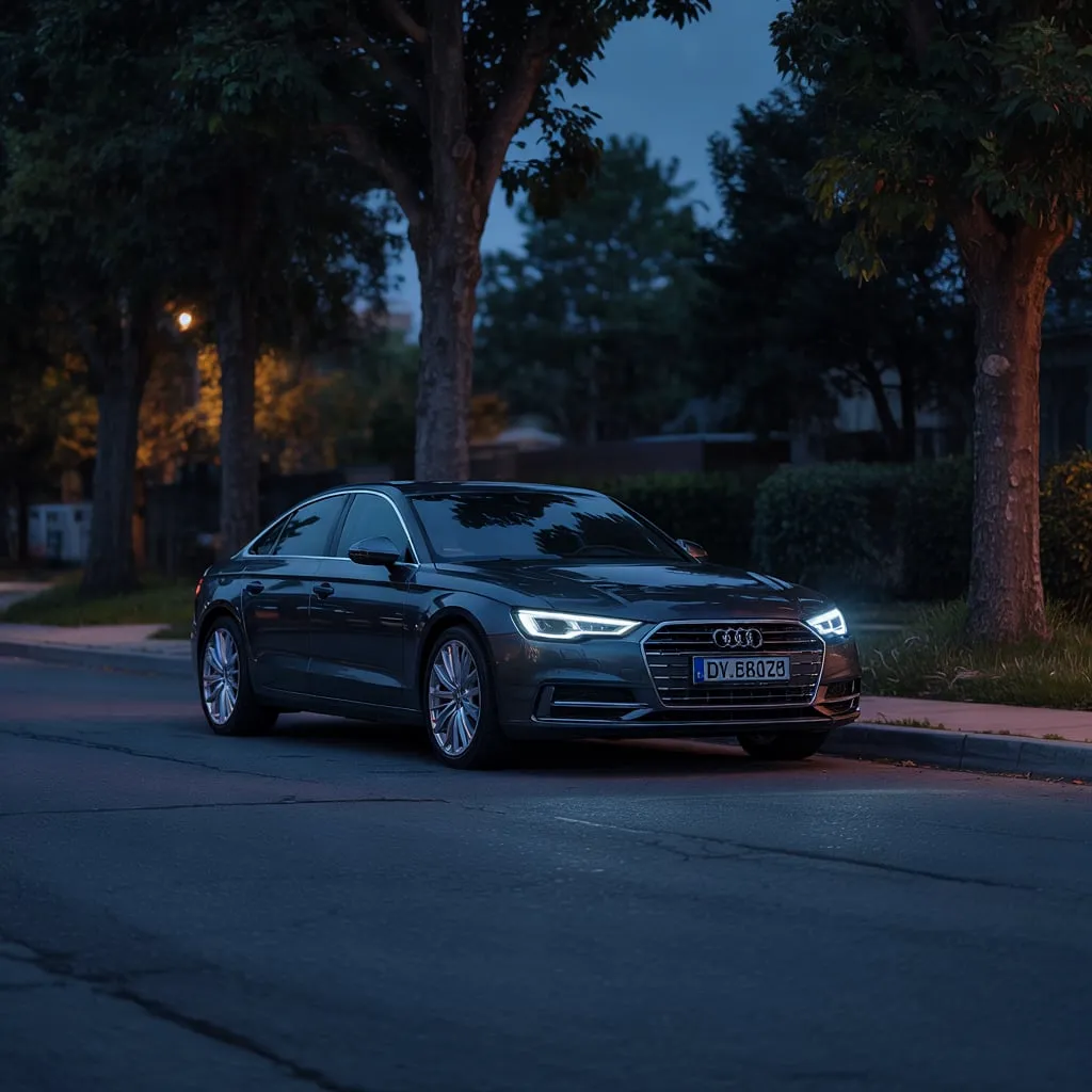 Audi car lighting diagnostics